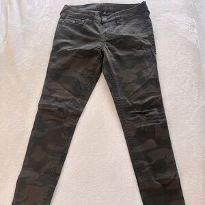 True Religion Camouflage Skinny Jeans